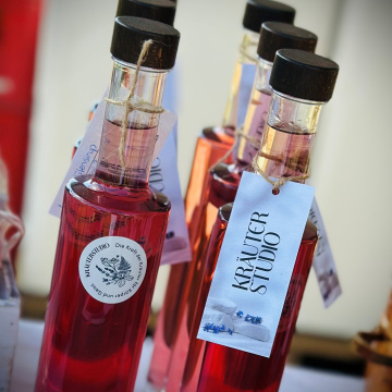 Lavendelblütensirup